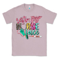 Lilac resting nurse face Classic Tee - CowGirlArtShop
