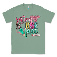 Sage resting nurse face Classic Tee - CowGirlArtShop
