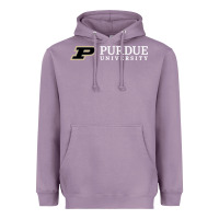 Lavender Purdue University, Apparel Heavyweight Hoodie - linhVisuals