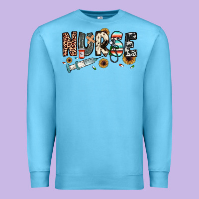 Nurse Premium Sweatshirt Designed By Jahusdesignshop