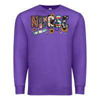 Purple nurse Premium Sweatshirt - JahusDesignShop