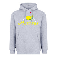 Heather Grey masters tournament golf Heavyweight Hoodie - linhVisuals