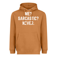 Meerkat Me? sarcastic? never - funny sayings Heavyweight Hoodie - linhVisuals