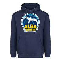 Navy berlin albatrosse #ffce00 alba berlin, berlin, germany,  bg charlotten Heavyweight Hoodie - linhVisuals