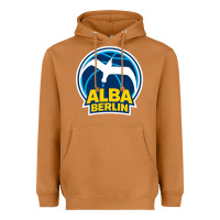 Meerkat berlin albatrosse #ffce00 alba berlin, berlin, germany,  bg charlotten Heavyweight Hoodie - linhVisuals