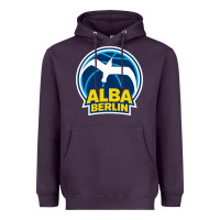 Plum berlin albatrosse #ffce00 alba berlin, berlin, germany,  bg charlotten Heavyweight Hoodie - linhVisuals