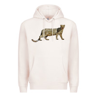 Pale Pink Jaguarundi Premium Hoodie - LillyAllenDesigns