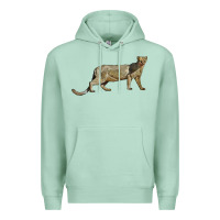 Seafoam Jaguarundi Premium Hoodie - LillyAllenDesigns