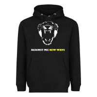 Black Against Me! Heavyweight Hoodie - linhVisuals