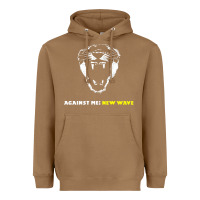 Toasted Coconut Against Me! Heavyweight Hoodie - linhVisuals