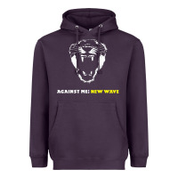 Plum Against Me! Heavyweight Hoodie - linhVisuals