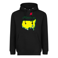 Black masters 2022 Heavyweight Hoodie - linhVisuals