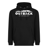 Black Outback Steakhouse Heavyweight Hoodie - linhVisuals