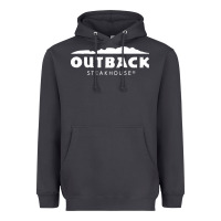 Smoke Outback Steakhouse Heavyweight Hoodie - linhVisuals