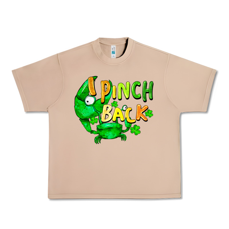 I Pinch Back With Crab St. Patricks Day Urban Heavy Tee by FaDigitalArtStudio | Teevron