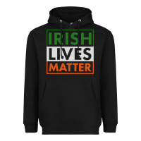Black irish lives matter Heavyweight Hoodie - linhVisuals