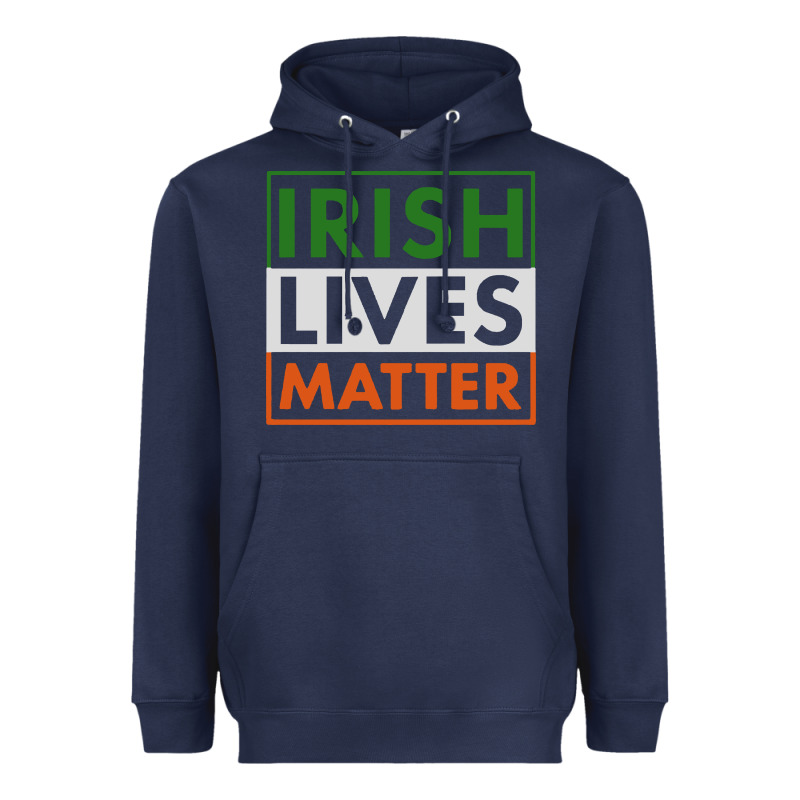 Irish Lives Matter Heavyweight Hoodie by linhVisuals | Teevron