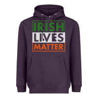 Plum irish lives matter Heavyweight Hoodie - linhVisuals