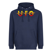 Navy Ufo Heavyweight Hoodie - linhVisuals