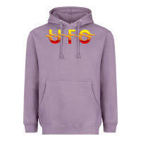 Lavender Ufo Heavyweight Hoodie - linhVisuals