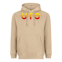 Mushroom Ufo Heavyweight Hoodie - linhVisuals