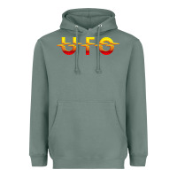 Sage Ufo Heavyweight Hoodie - linhVisuals