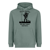Sage this is america we don't share land here Heavyweight Hoodie - linhVisuals
