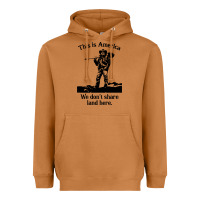 Meerkat this is america we don't share land here Heavyweight Hoodie - linhVisuals