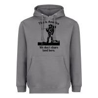 Storm this is america we don't share land here Heavyweight Hoodie - linhVisuals