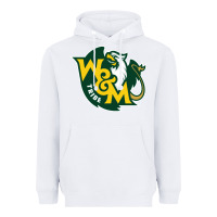 White william & mary tribe Heavyweight Hoodie - linhVisuals