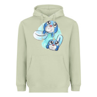 Matcha poliwag watercolor Heavyweight Hoodie - linhVisuals