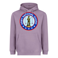 Lavender army national guard Heavyweight Hoodie - linhVisuals