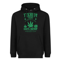 Black tegridy farms Heavyweight Hoodie - linhVisuals