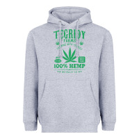 Heather Grey tegridy farms Heavyweight Hoodie - linhVisuals