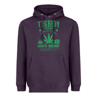 Plum tegridy farms Heavyweight Hoodie - linhVisuals