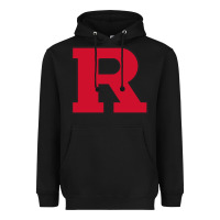 Black Rutgers Scarlet Knights, merch Heavyweight Hoodie - linhVisuals