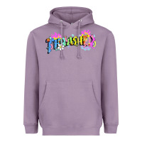 Lavender trasher Heavyweight Hoodie - linhVisuals