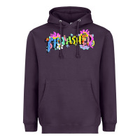 Plum trasher Heavyweight Hoodie - linhVisuals