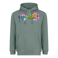 Sage trasher Heavyweight Hoodie - linhVisuals