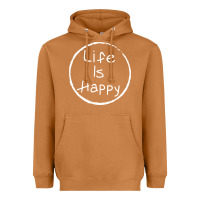 Meerkat life is happy Heavyweight Hoodie - linhVisuals