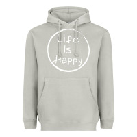 Moon Dust life is happy Heavyweight Hoodie - linhVisuals