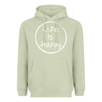 Matcha life is happy Heavyweight Hoodie - linhVisuals