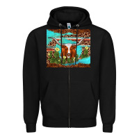 Black longhorn tumbler Zipper Hoodie - AdoDesignShop