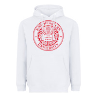 White northeastern university Heavyweight Hoodie - linhVisuals