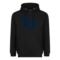 Black monmouth university Heavyweight Hoodie - linhVisuals