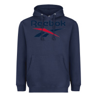 Navy ree-bok-vector-art Heavyweight Hoodie - linhVisuals