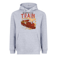 Whiskey Train Heavyweight Hoodie | Teevron