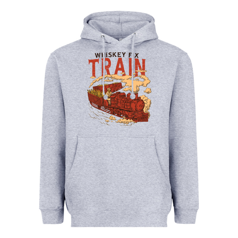 Whiskey Train Heavyweight Hoodie by linhVisuals | Teevron