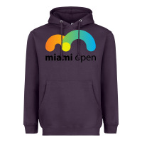 Plum miami open Heavyweight Hoodie - linhVisuals