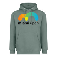 Sage miami open Heavyweight Hoodie - linhVisuals